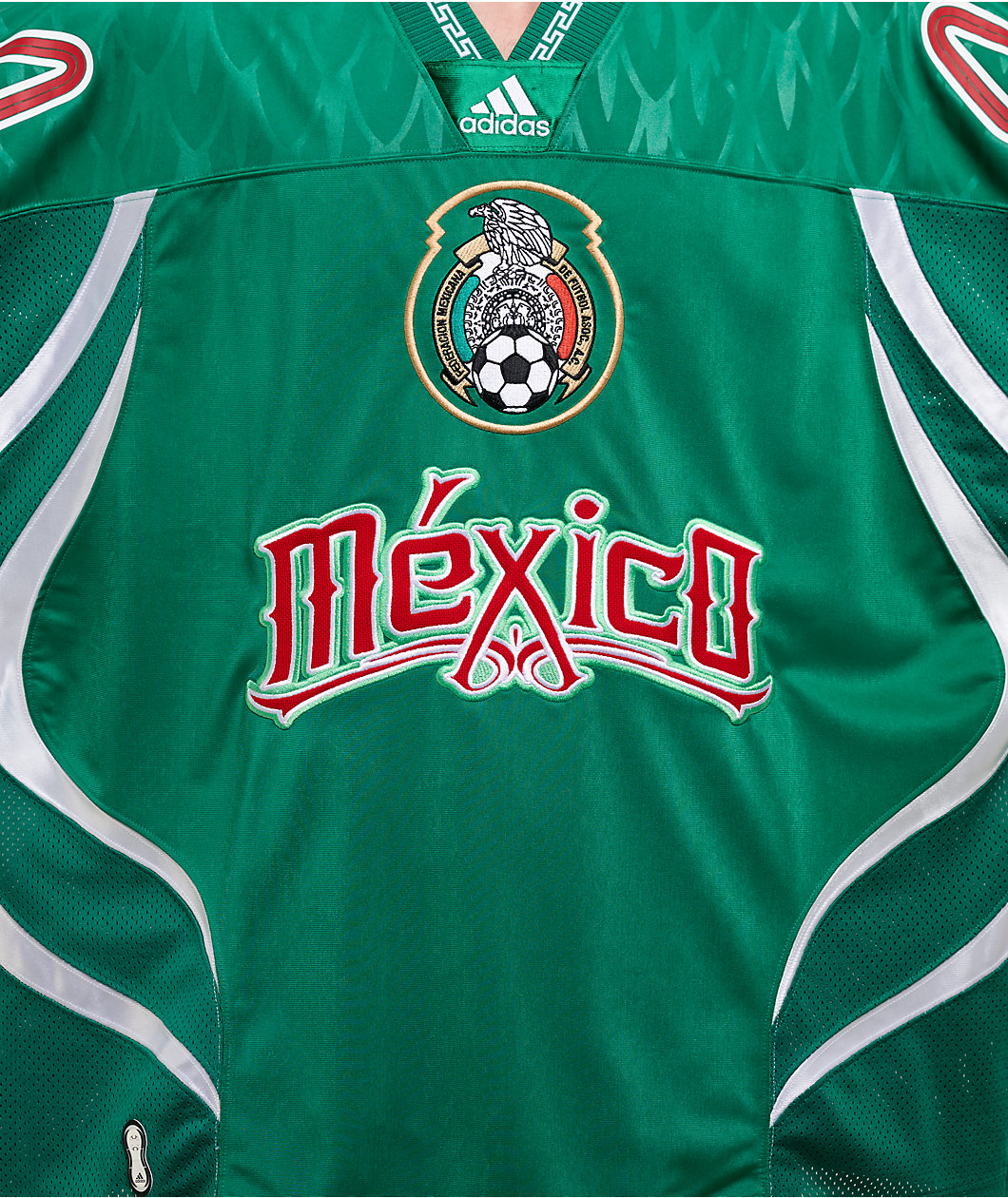 adidas Originals Bringback Remixed Mexico Green Soccer Jersey