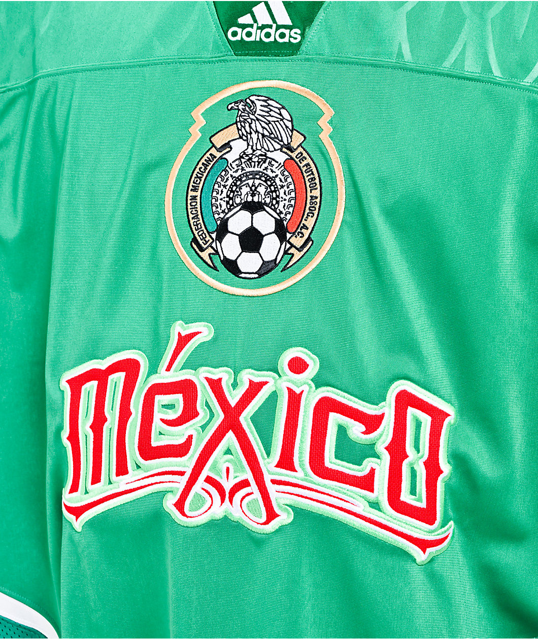 adidas Originals Bringbacks Remixed Mexico Green Soccer Jersey