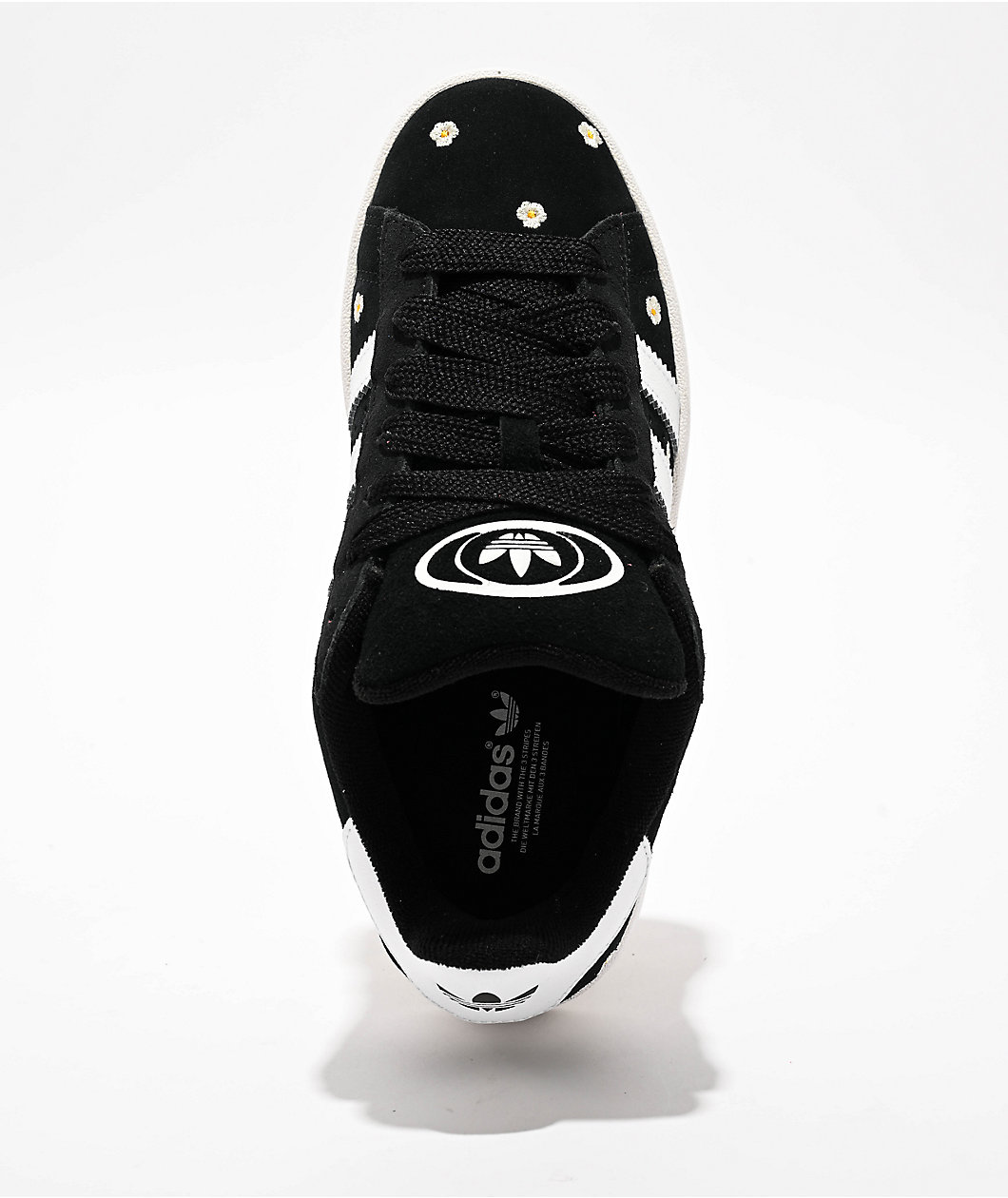 adidas Originals Campus 00s Flower Core Black & Cloud White Shoes