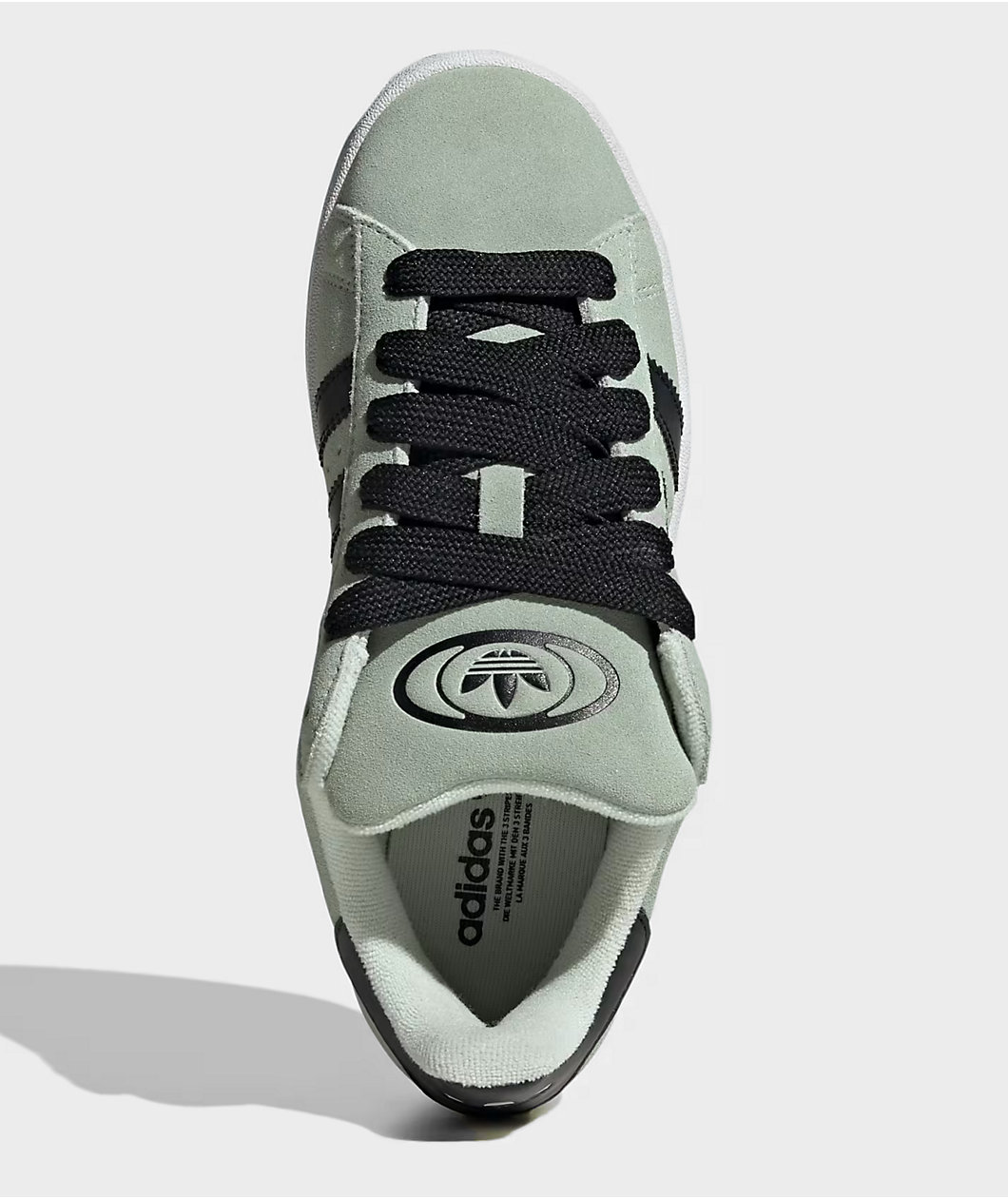 adidas Originals Campus 00s Linen Green, Core Black & Cloud White Skate Shoes