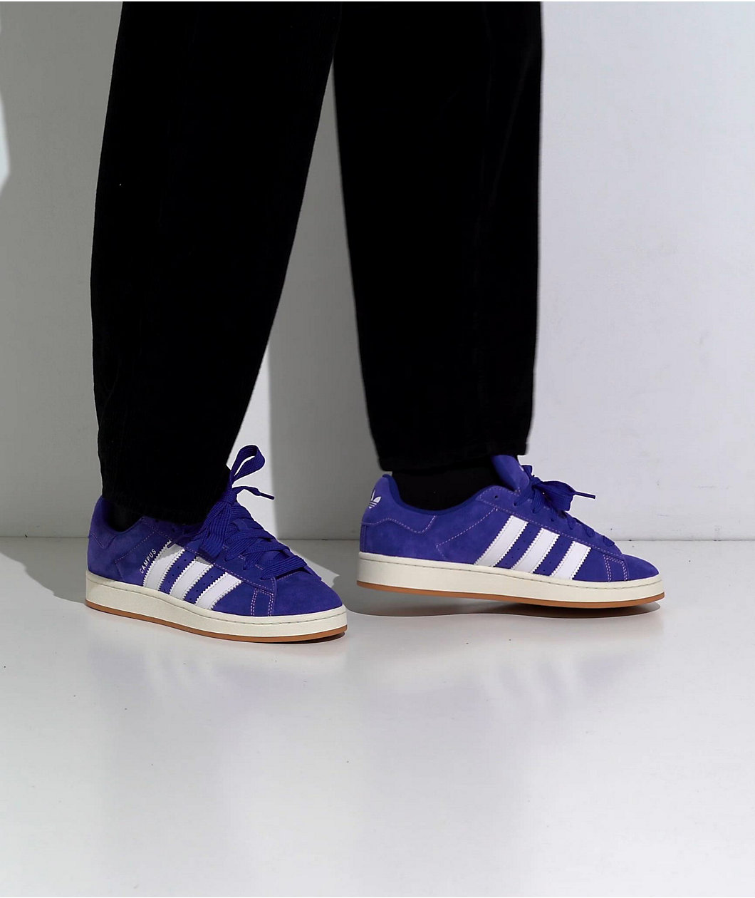 adidas Originals Campus 00s Semi Lucid Blue & Cloud White Skate Shoes