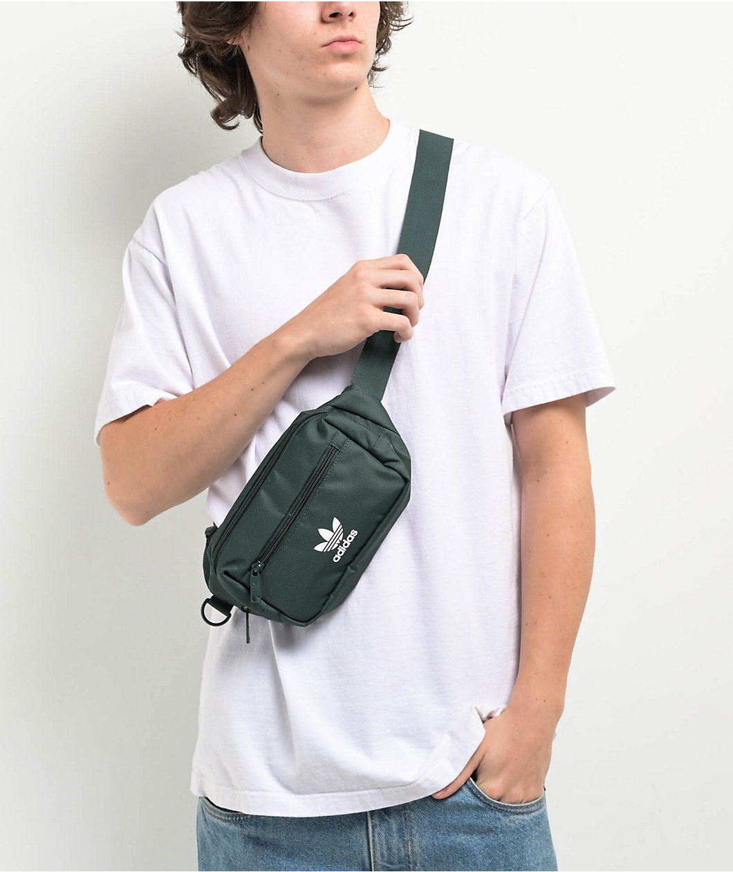 adidas Originals For All Green Fanny Pack