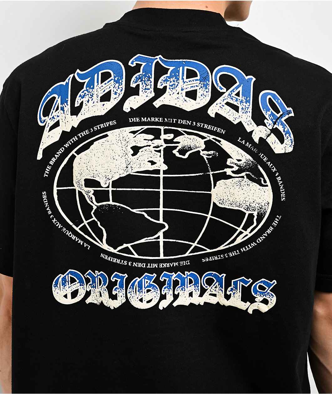 adidas Originals GFX Black Boxy T-Shirt