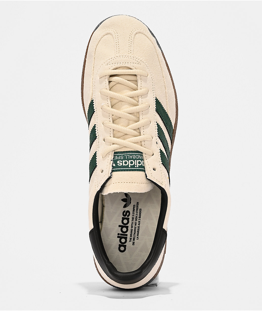 adidas Originals Handball Spezial Off White, Collegiate Green & Gum Shoes