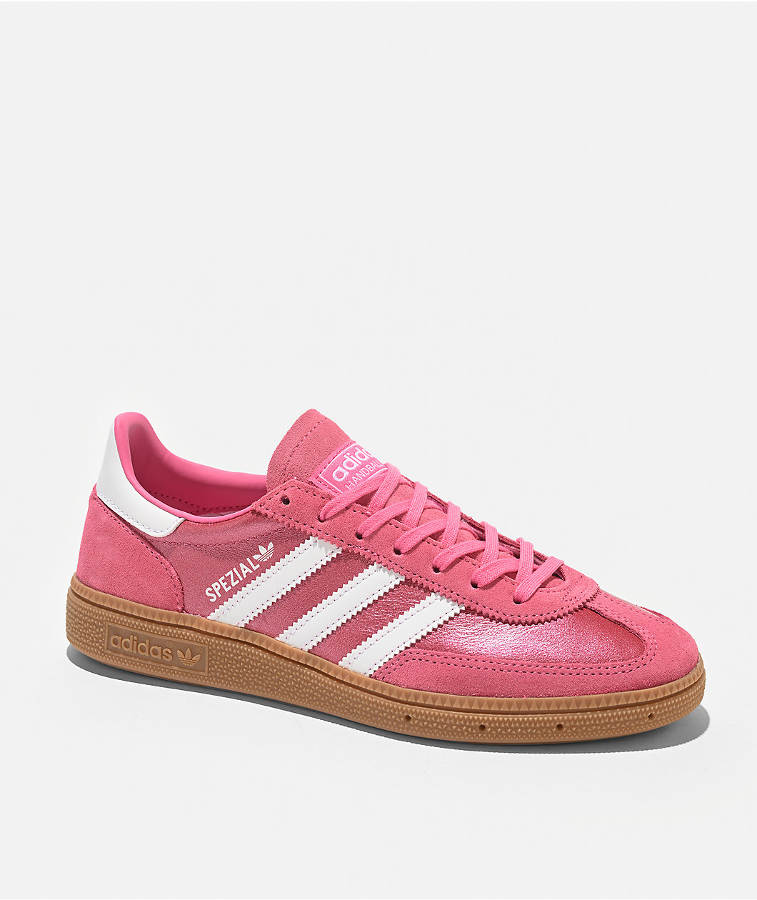 adidas Originals Handball Spezial Pink & White Skate Shoes