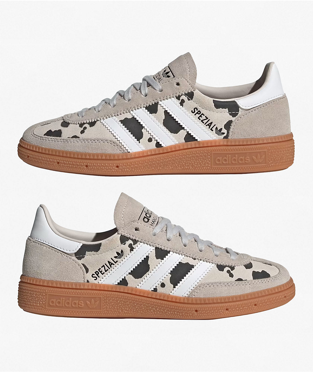 adidas Originals Kids Handball Grey & Cow Shoes