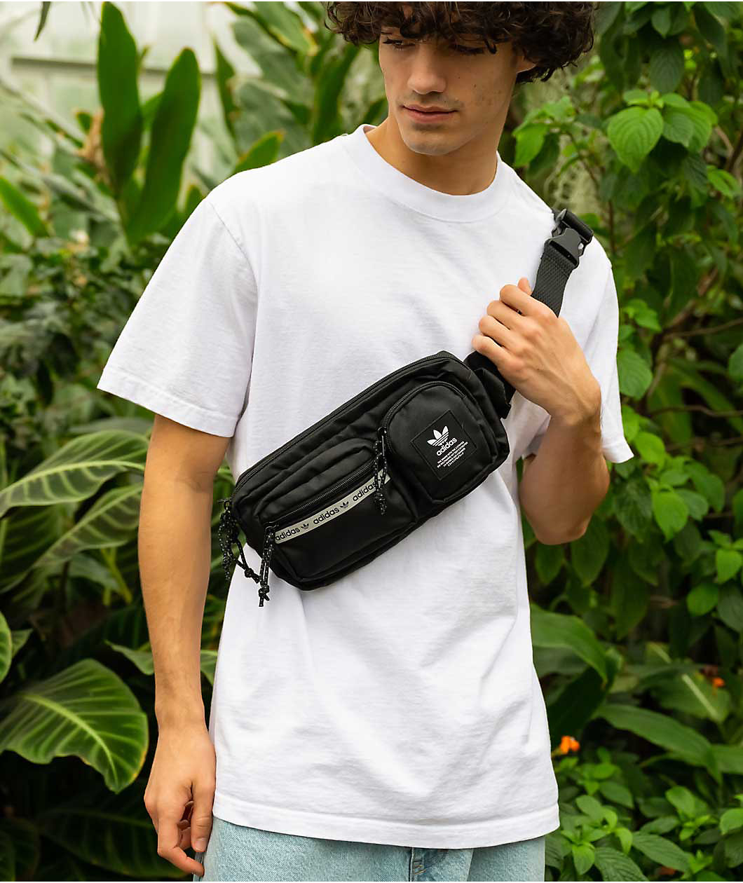 Adidas Originals Rectangle Black Fanny Pack Connecticut Post Mall