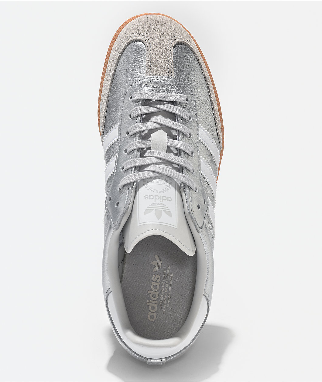 adidas Originals Samba OG Silver & White Shoes