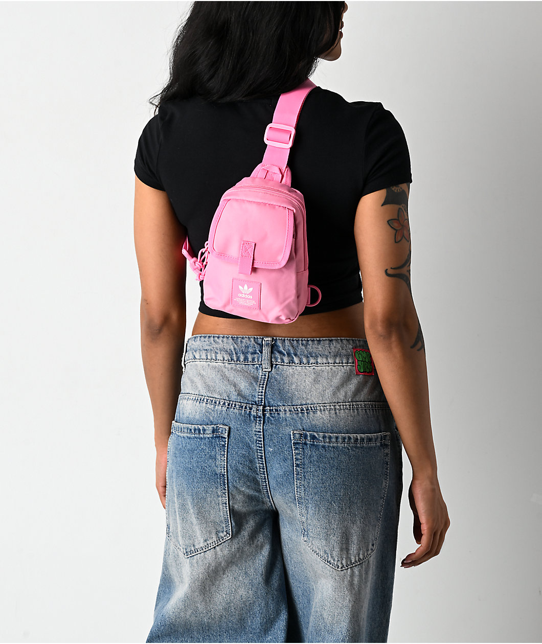adidas Originals Utility Pink Mini Crossbody Bag