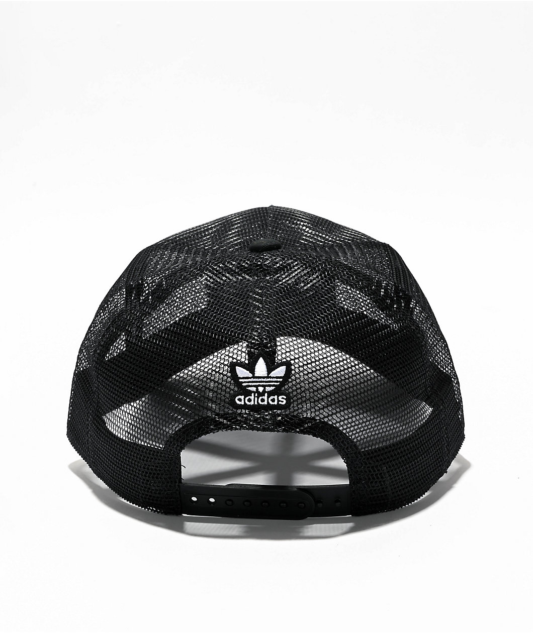 adidas Originals Worldwide Black Mesh Trucker Hat