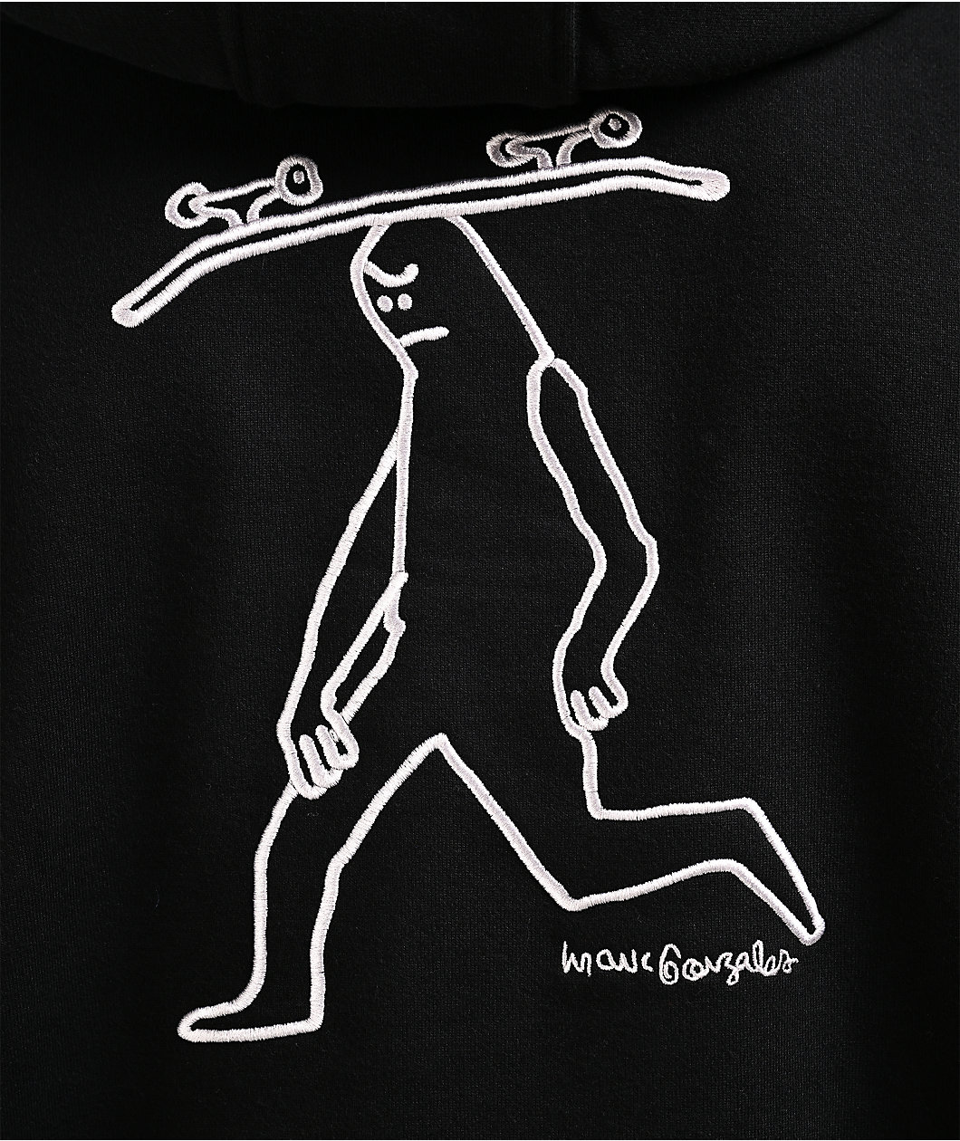 adidas Originals x Mark Gonzales Skate Head Black Hoodie
