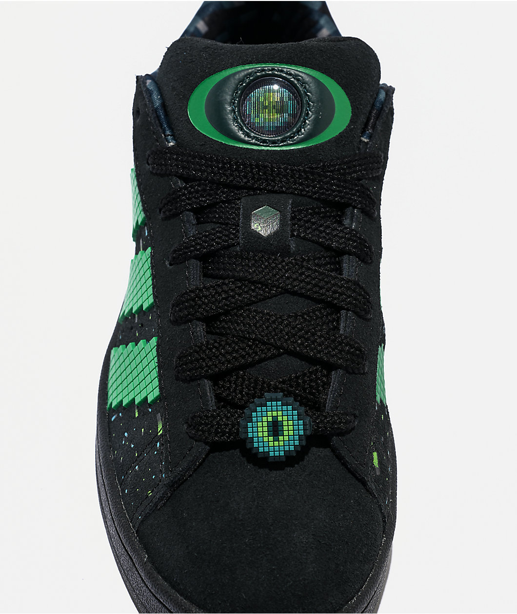 adidas Originals x Minecraft Kids Campus 00s Black & Green Shoes