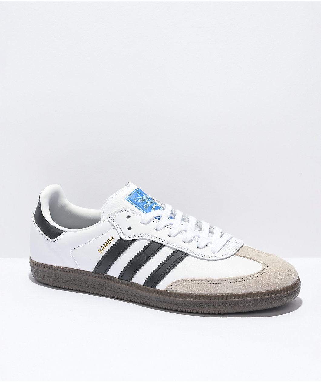 adidas Samba ADV White, Black & Gum Shoes