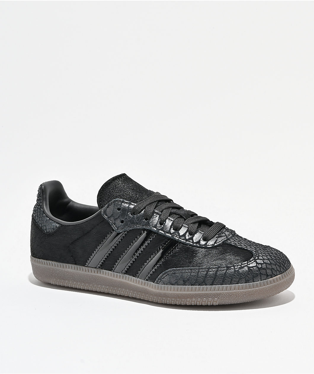 adidas Samba OG Pony Hair Core Black Skate Shoes
