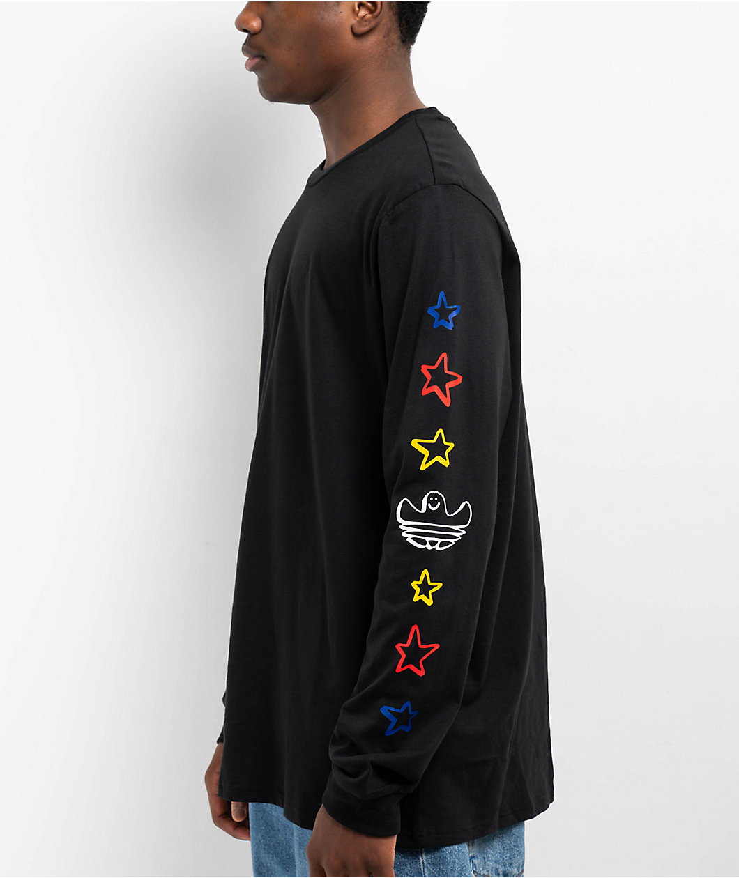 adidas Shmoofoil All Star Black Long Sleeve T-Shirt