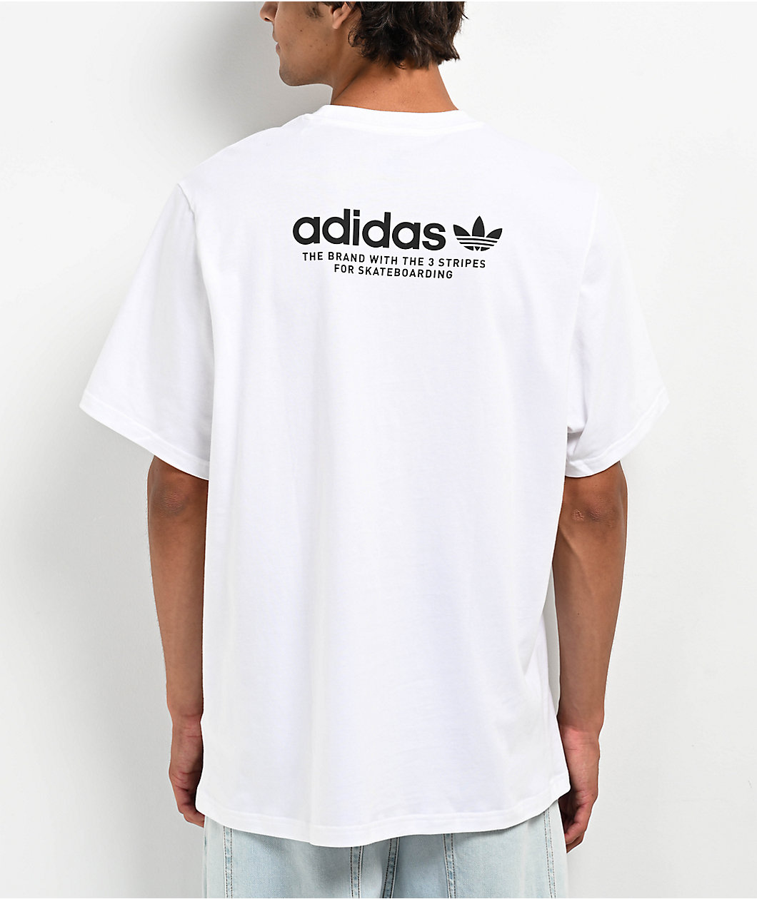 Adidas Skate 4.0 Logo White T Shirt Foxvalley Mall