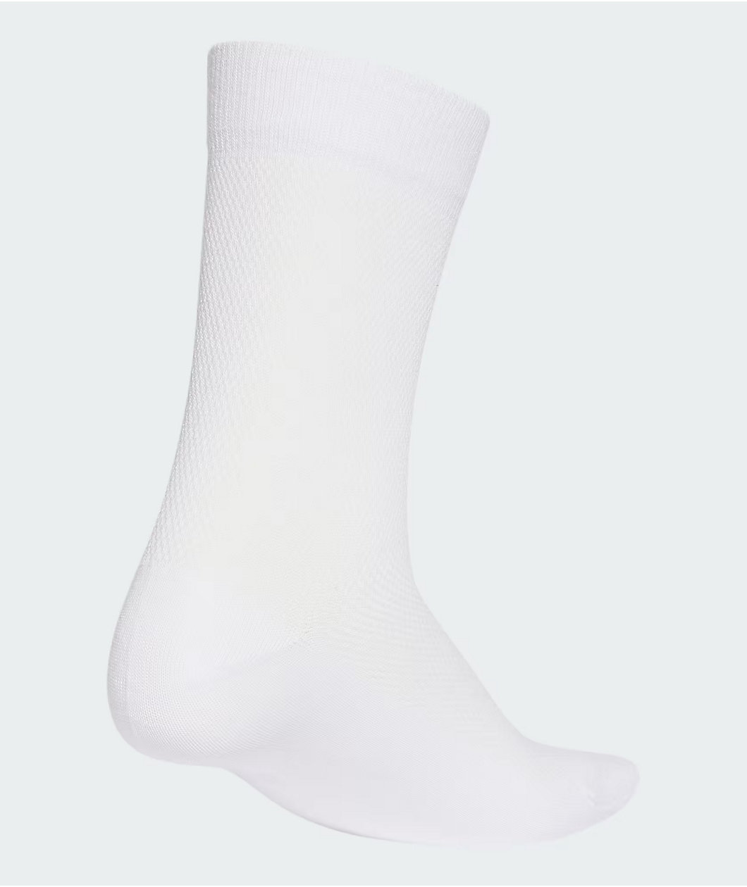 adidas Sparkly Trefoil White Crew Socks