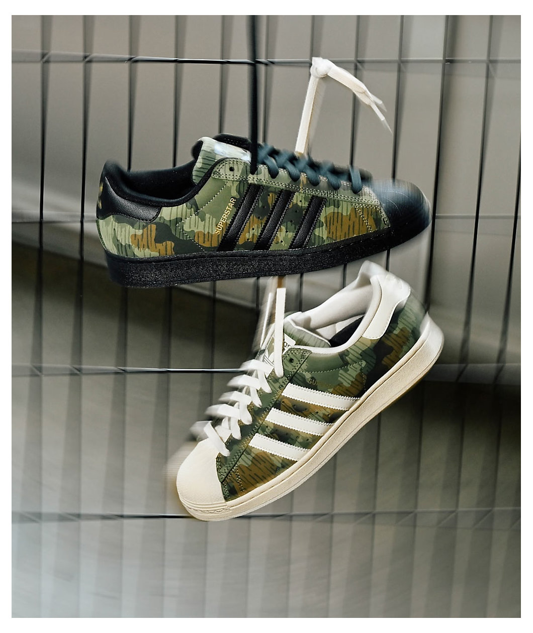 adidas Superstar ADV Camo & Black Skate Shoes