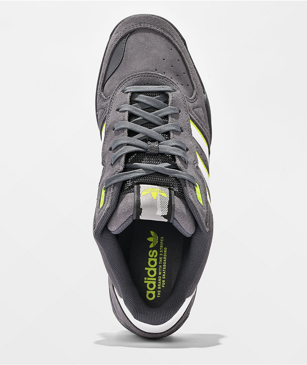 adidas Tekkira Cup Aurora Onix, Cloud White & Solar Slime Skate Shoes