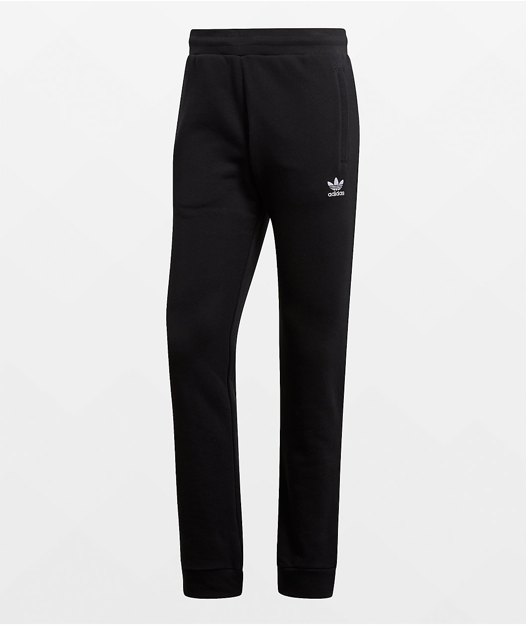 adidas Trefoil Black Sweatpants