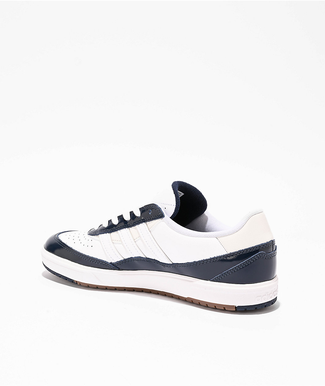 adidas Tyshawn II Cloud White, Collegiate Navy, Grey One Skate Shoes