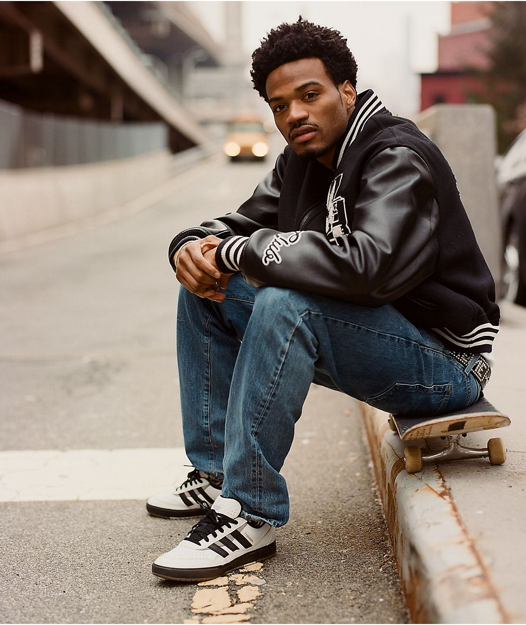 Jeans and adidas shoes sale