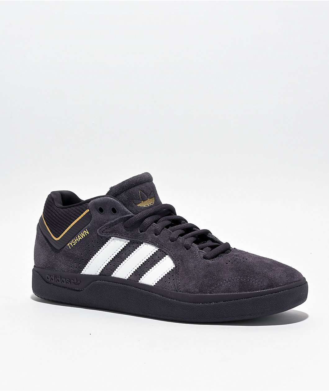 adidas Tyshawn Mid Aurora Black Skate Shoes