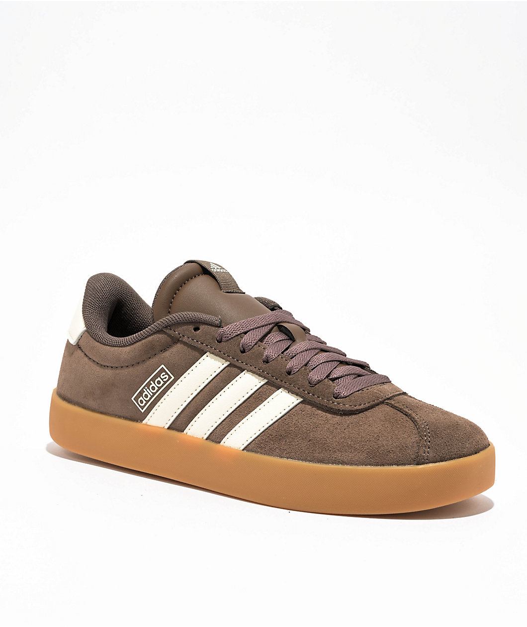 adidas VL Court 3.0 Pre-Loved Brown & White Shoes