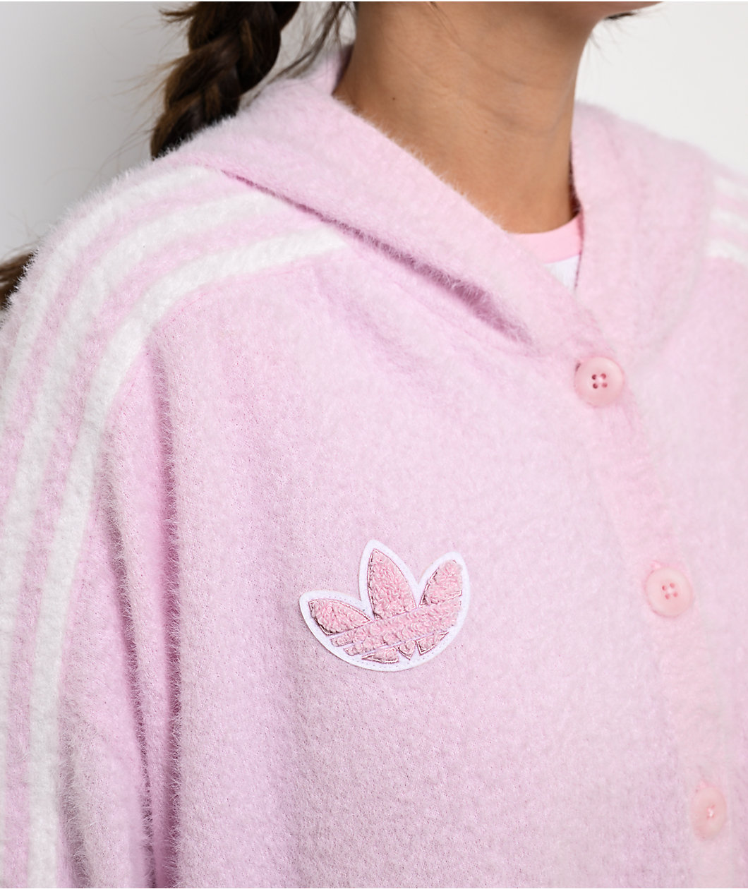 adidas x Care Bears Pink Hooded Cardigan