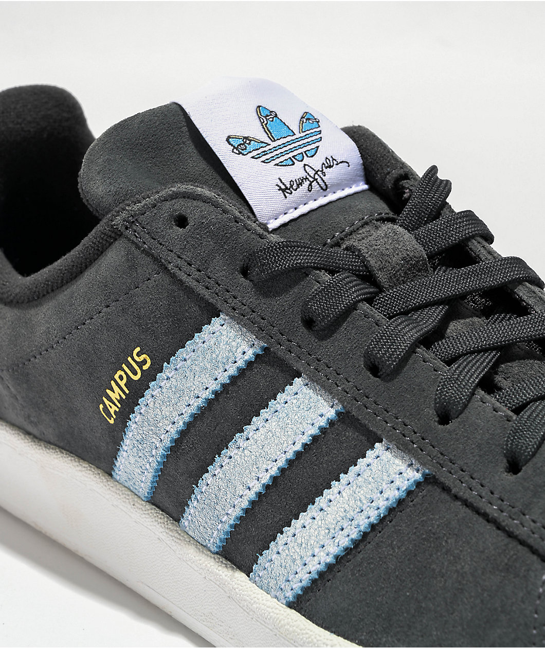 adidas x Henry Jones Campus ADV Grey Skate Shoes