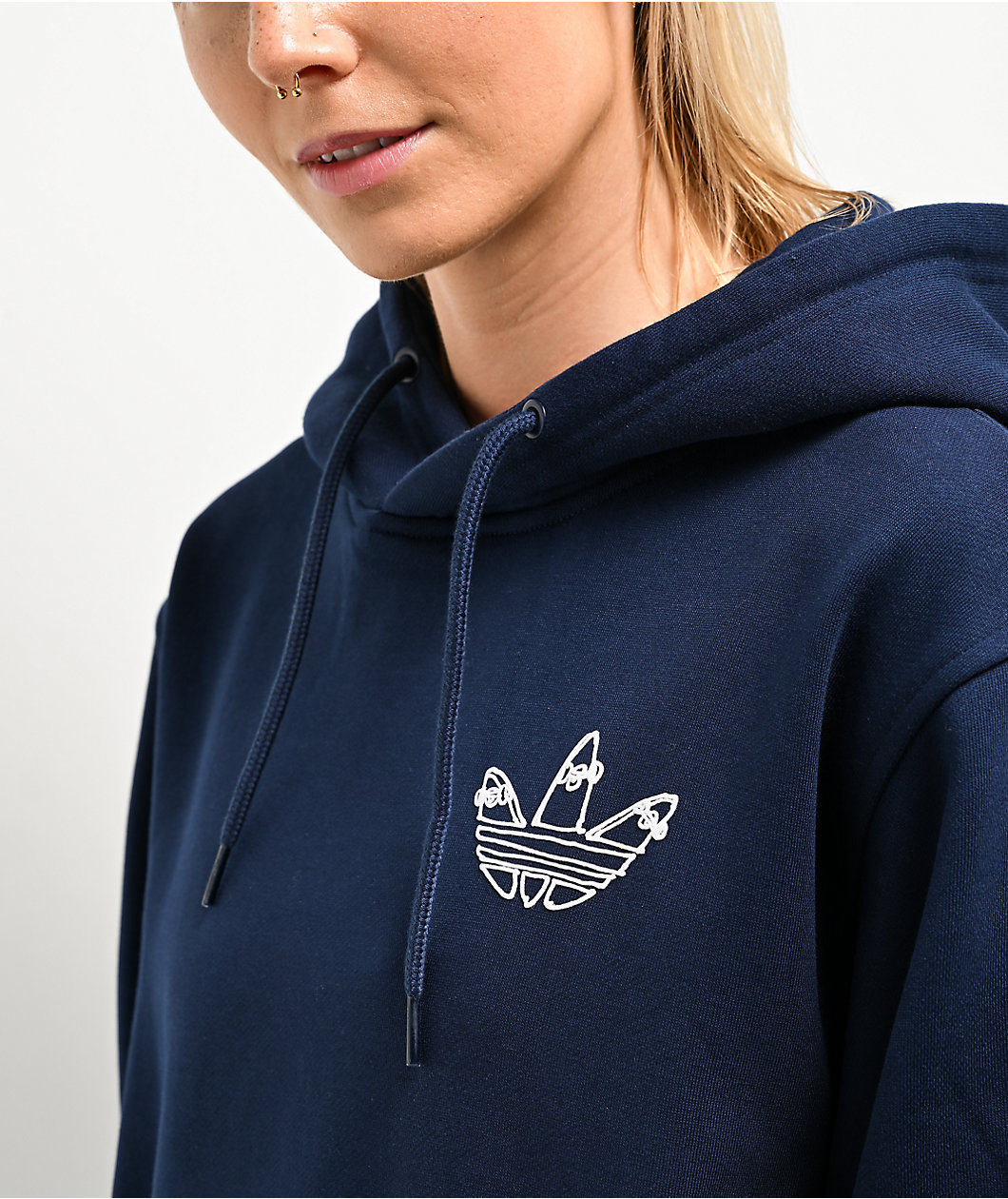 adidas x Henry Jones Navy Blue Hoodie