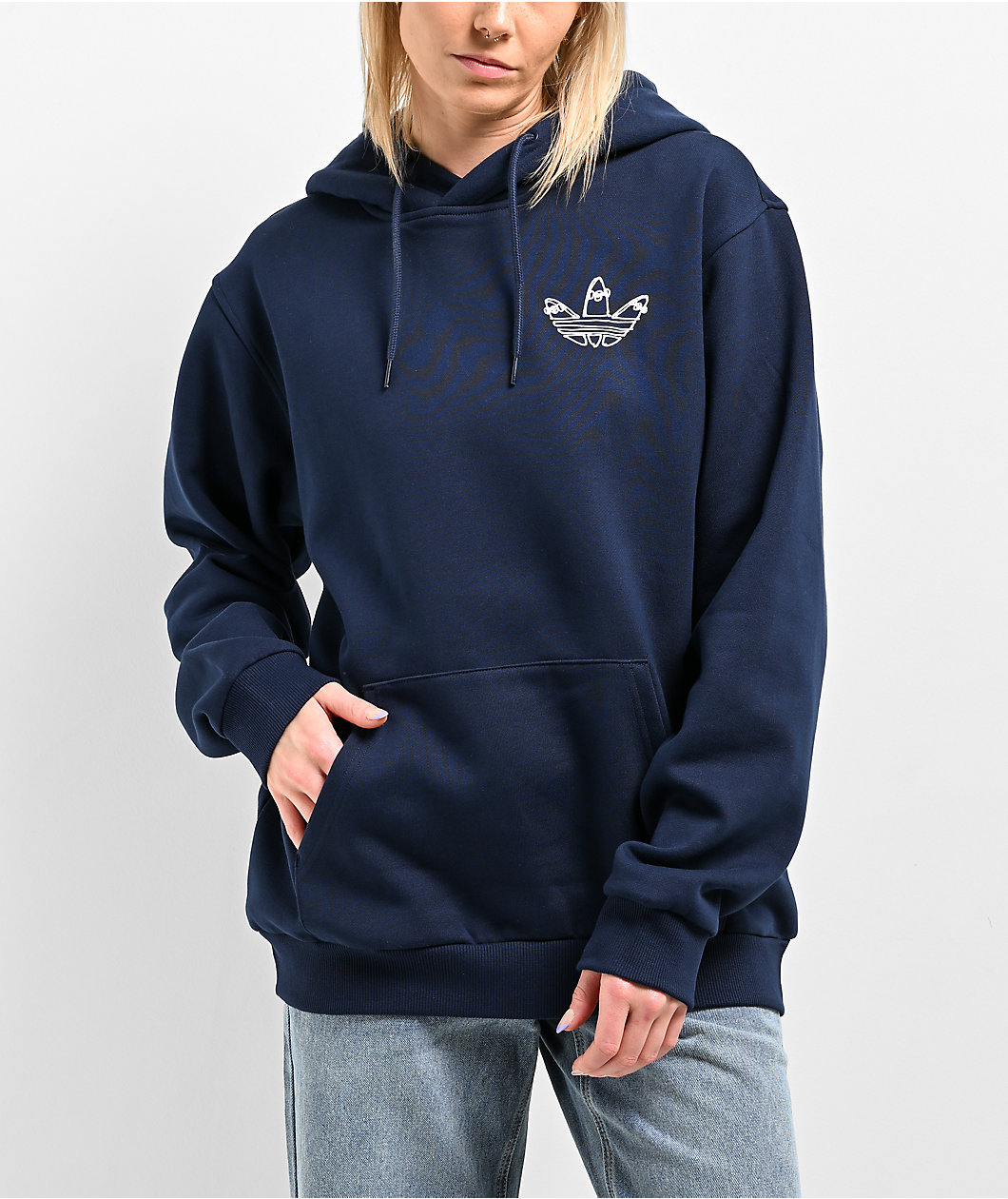 adidas x Henry Jones Navy Blue Hoodie