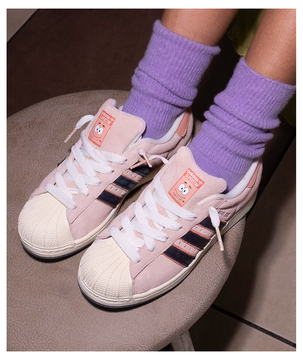 adidas x SpongeBob SquarePants Superstar ADV Pink Shoes
