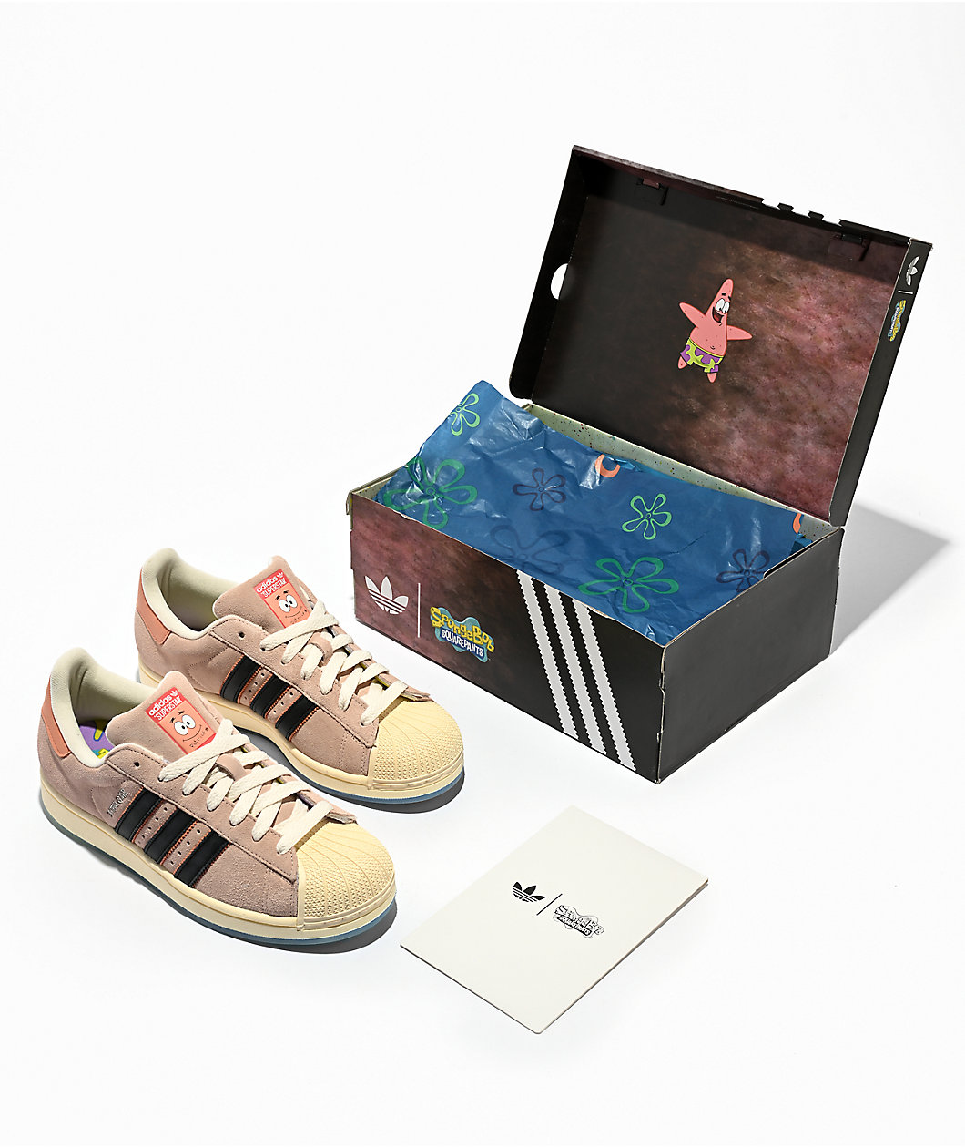 adidas x SpongeBob SquarePants Superstar ADV Pink Shoes