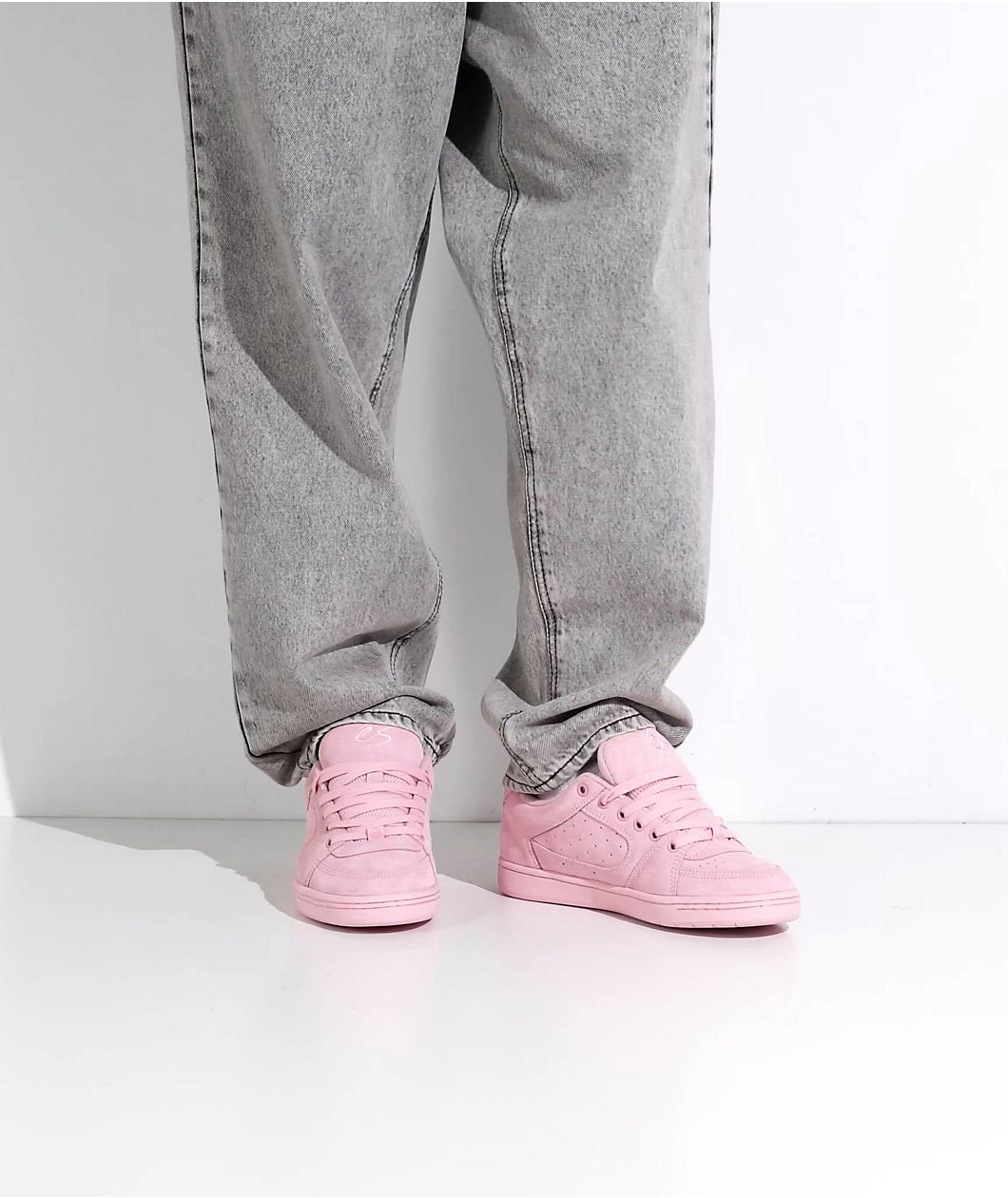 eS Accel Pink Skate Shoes