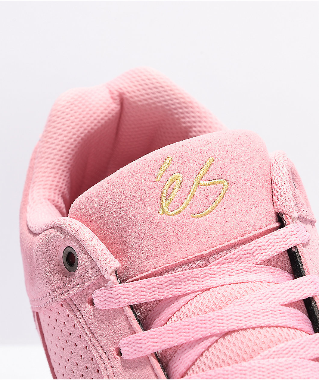 eS Accel Slim Pink & Gum Skate Shoes