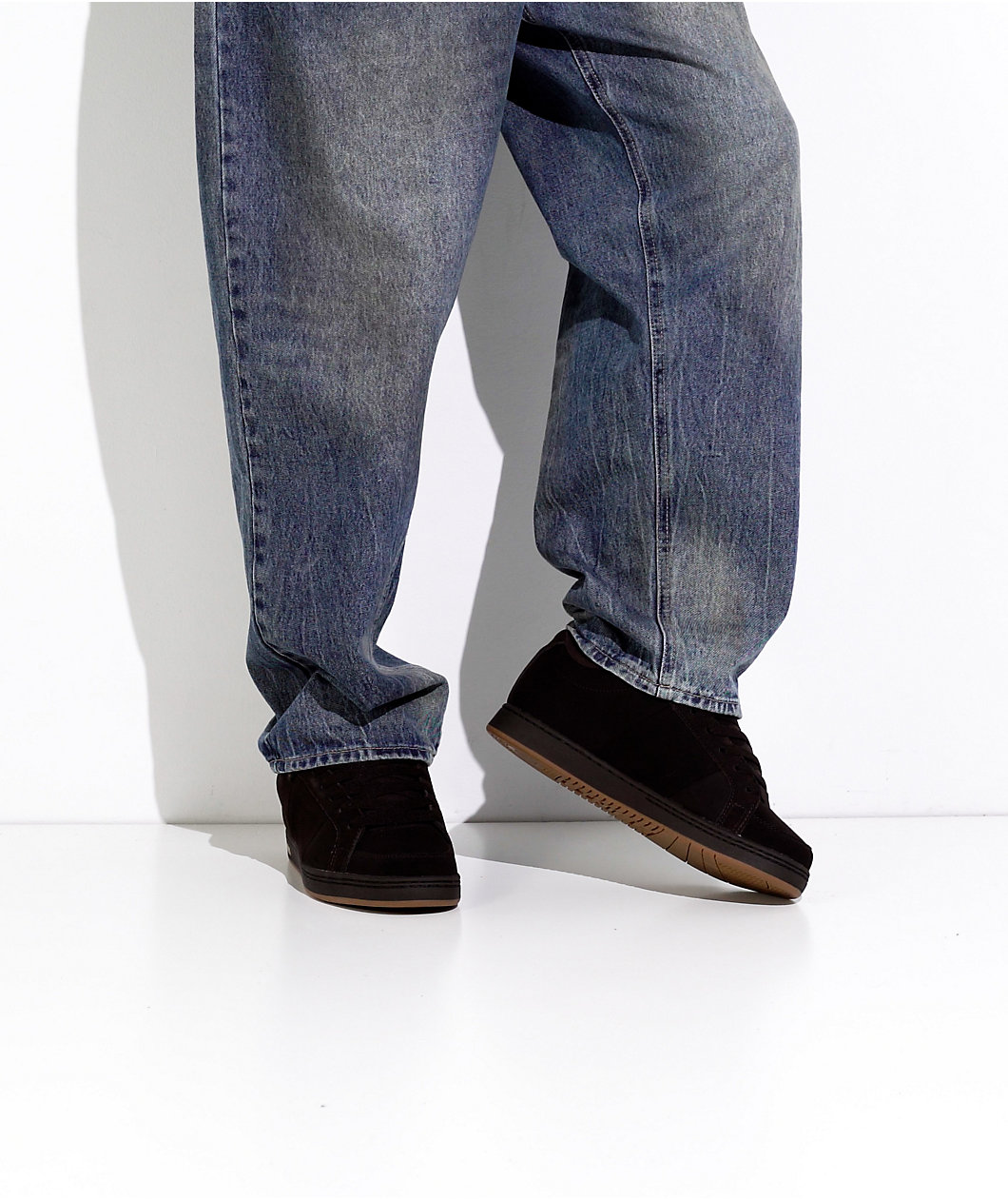 etnies Kingpin Brown & Black Shoes