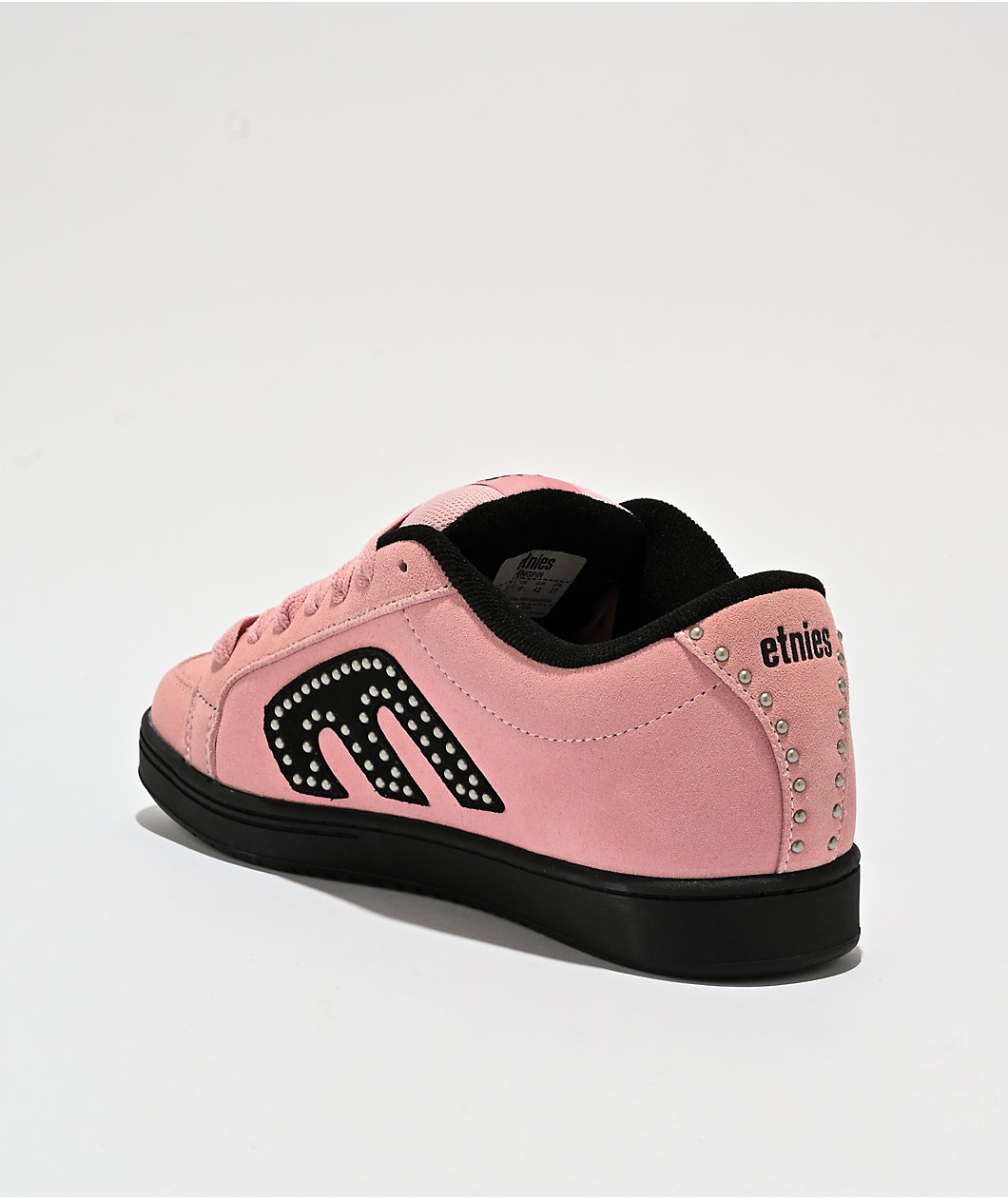etnies Kingpin Pink & Black Skate Shoes