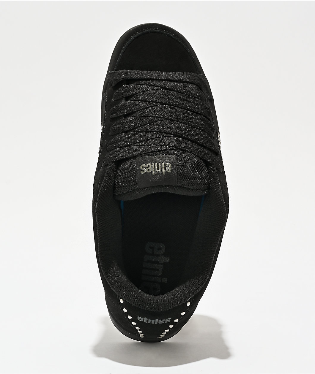 etnies Kingpin Studded Black Skate Shoes