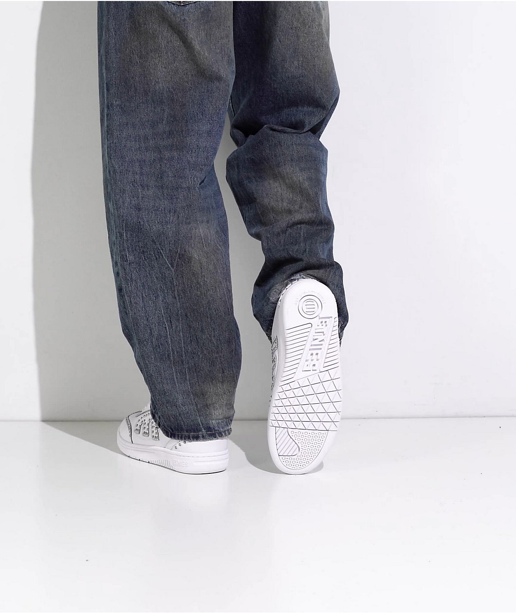 etnies Locut Studs Hardwired White Shoes