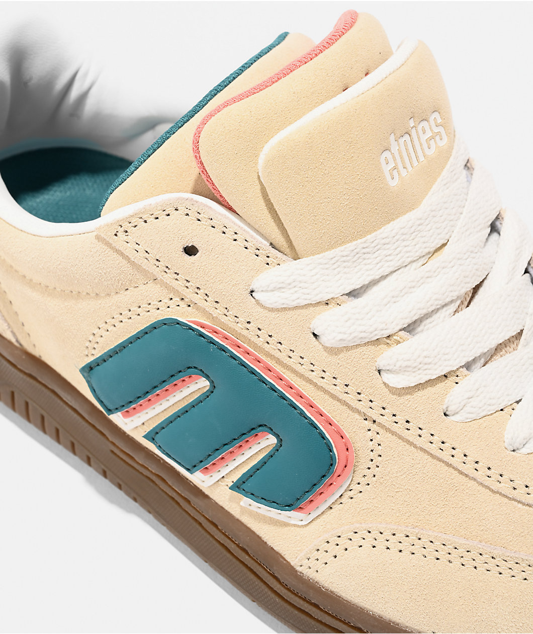 etnies Locut Triple Tongue Tan Skate Shoes