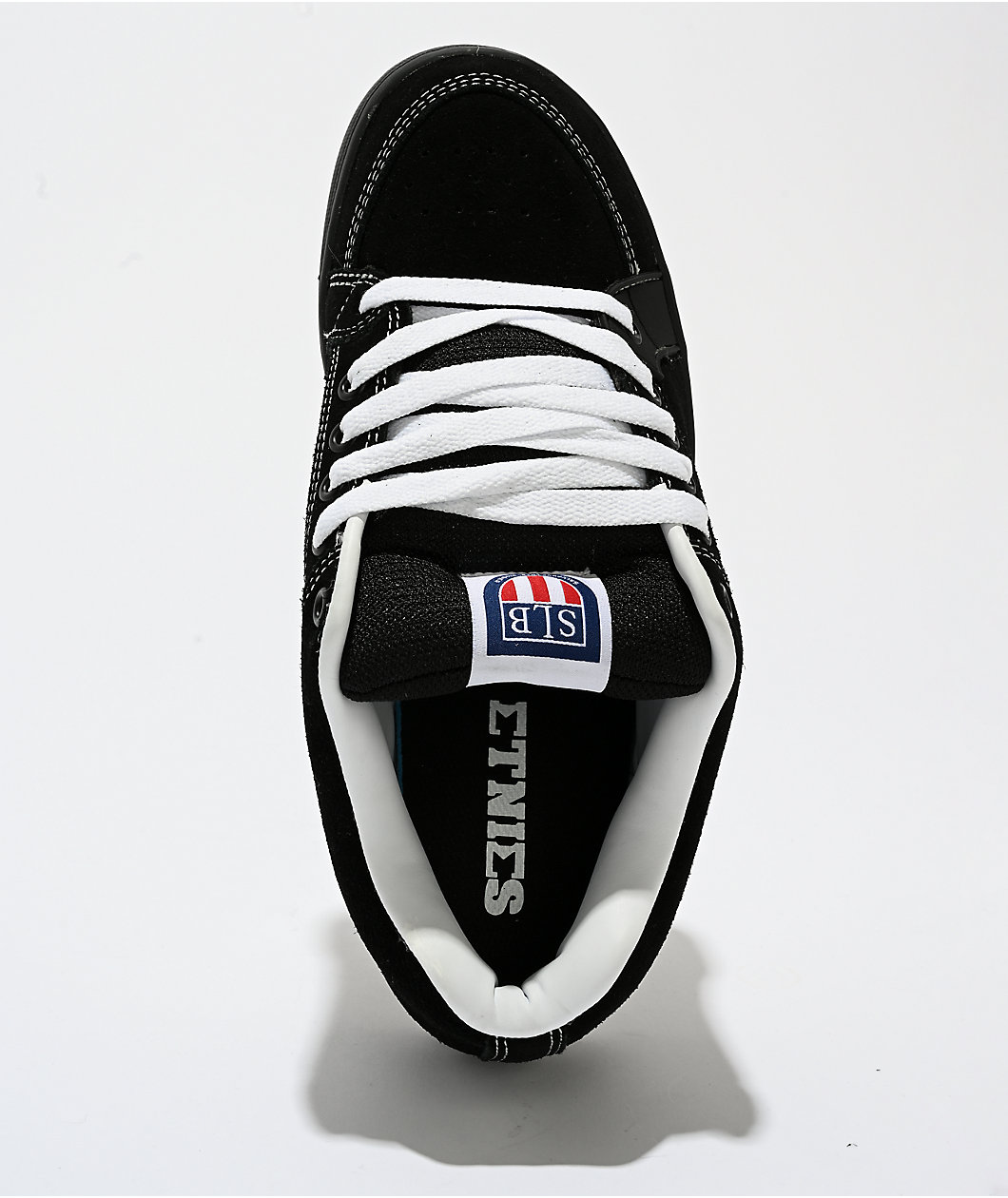 etnies Sal 23 Black & White Skate Shoes