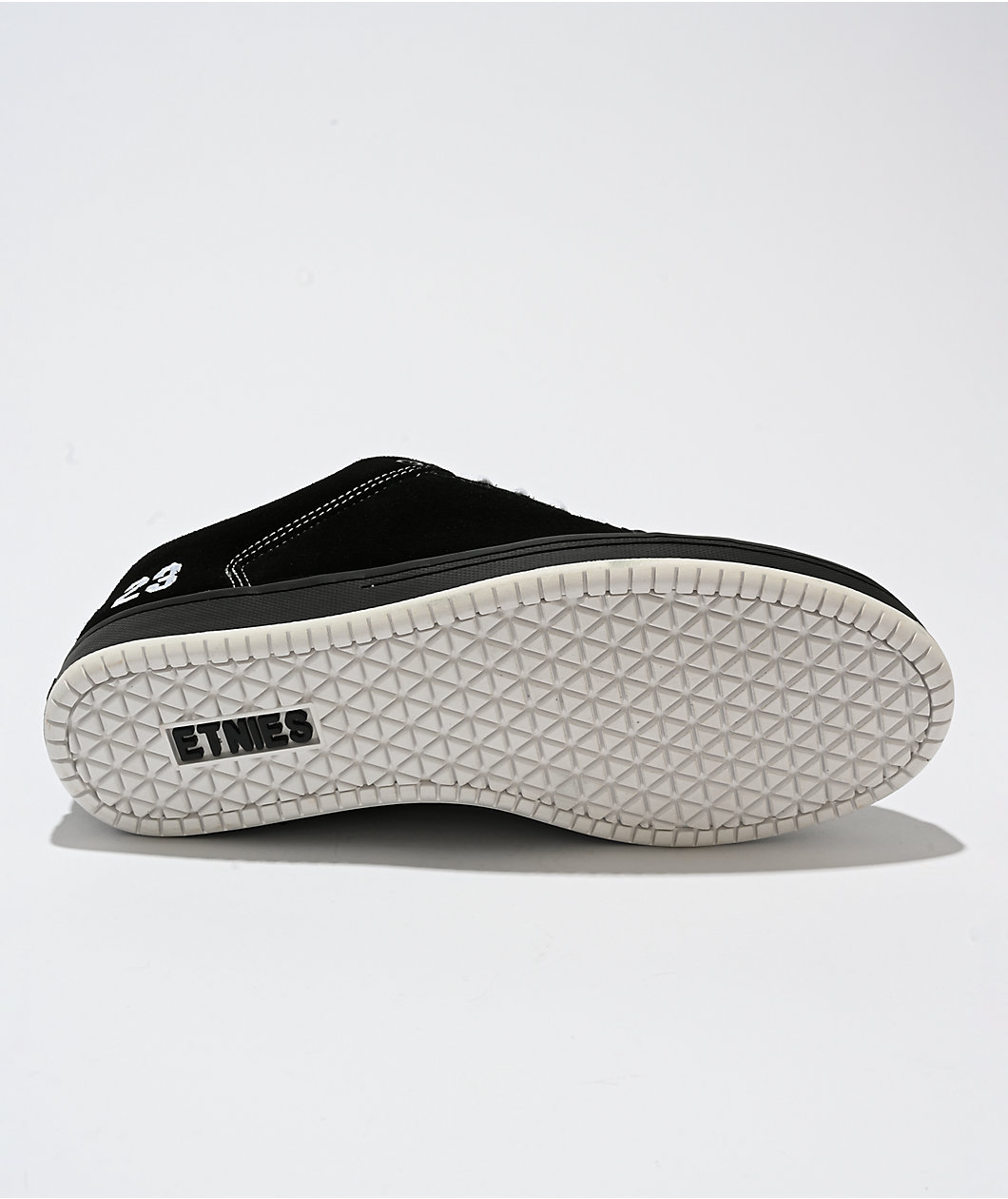 etnies Sal 23 Black & White Skate Shoes