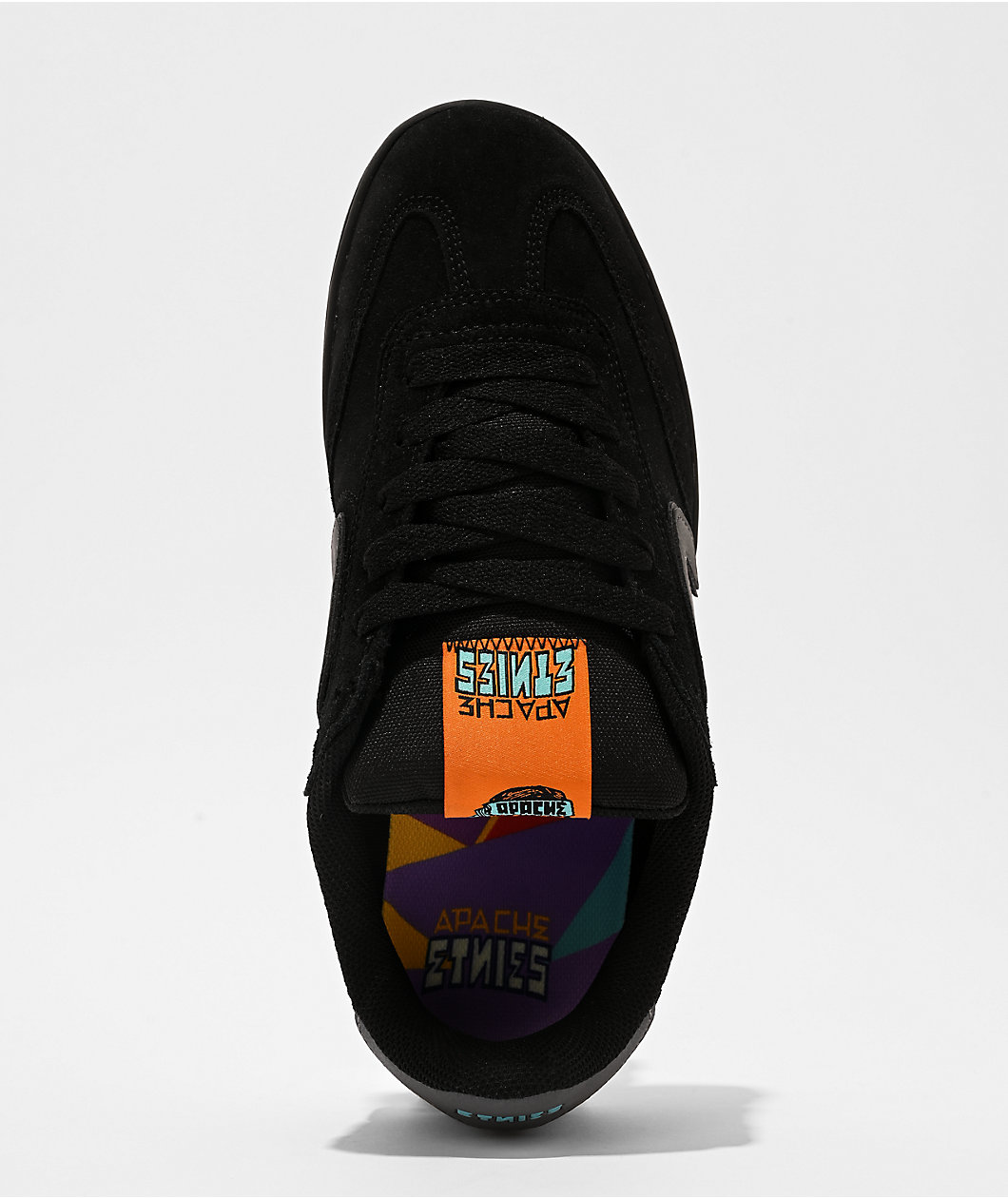 etnies x Apache Locut Black & Grey Skate Shoes