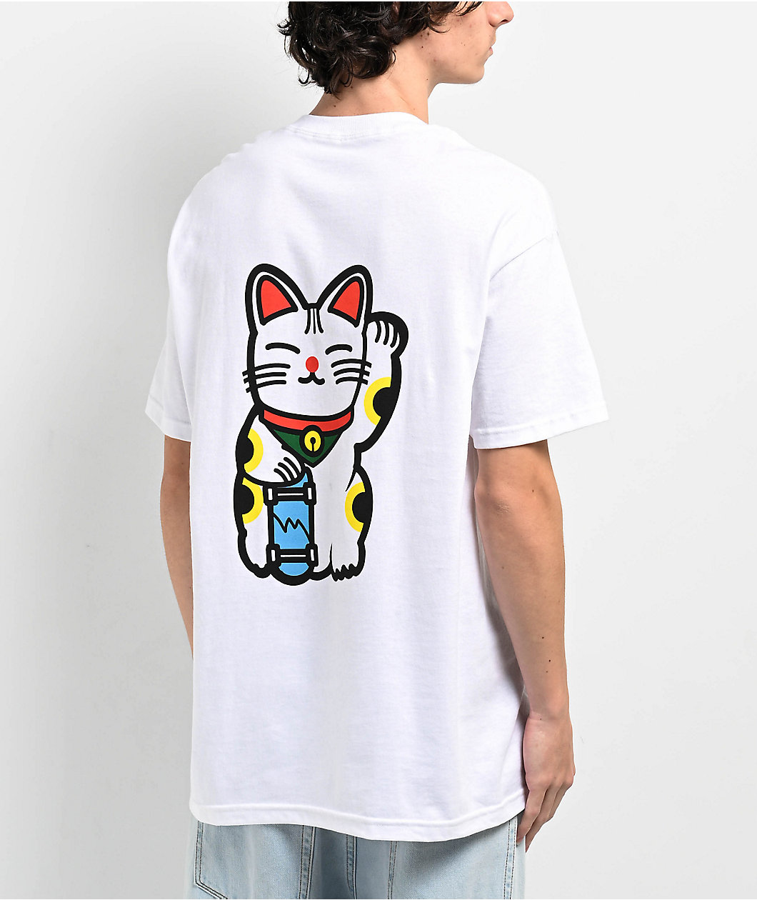 iDabble VM Cat White T-Shirt