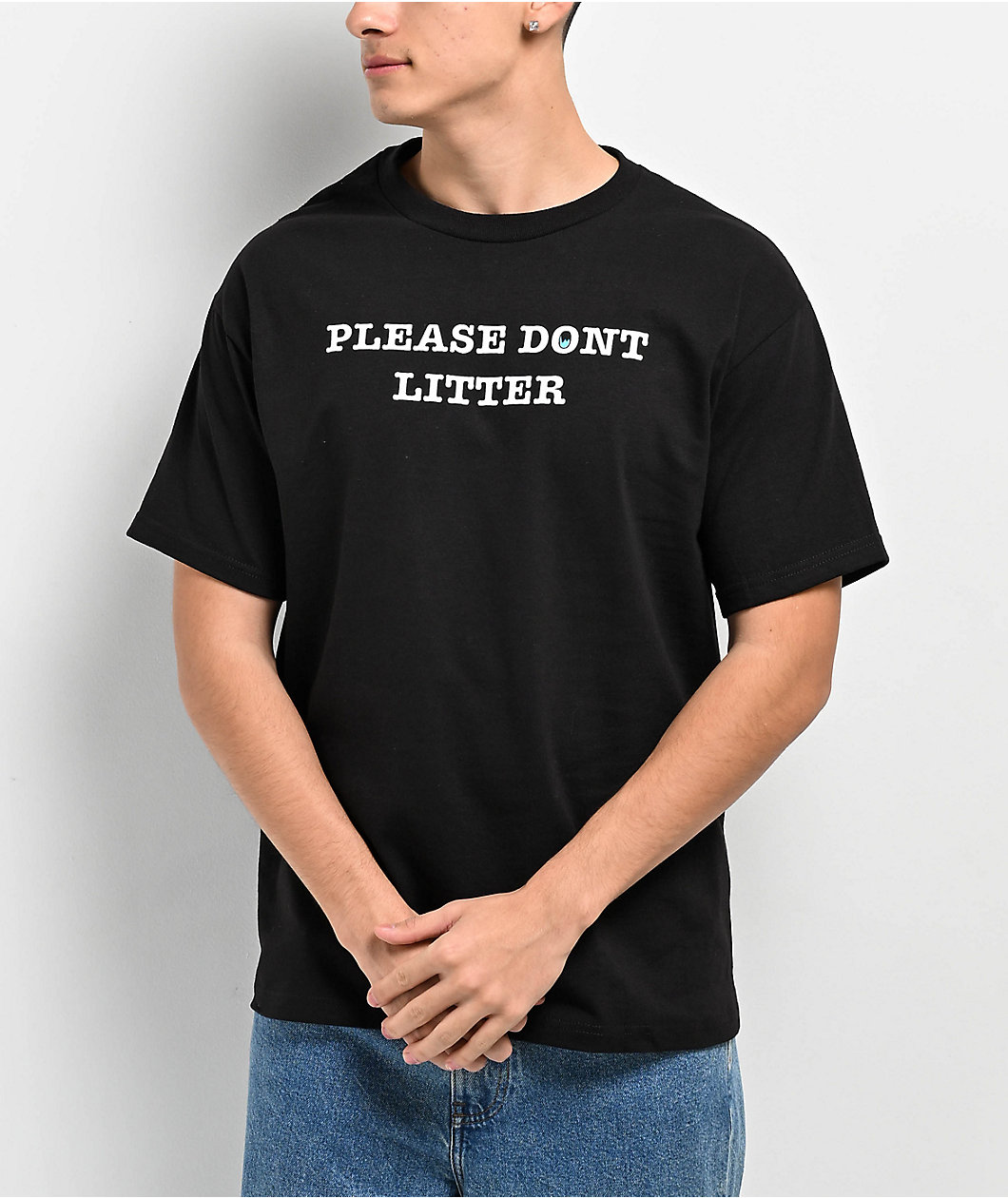 iDabble VM Don’t Litter Black T-Shirt