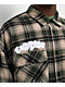 $AD BOYZ  x Embellish Crystal Green & Brown Flannel Shirt - Thumbnail image 4 of 8