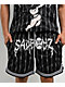$AD BOYZ By Junior H Arrows Black Mesh Shorts - Thumbnail image 4 of 4