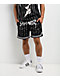 $AD BOYZ By Junior H Arrows Black Mesh Shorts - Thumbnail image 1 of 4