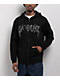 $AD BOYZ By Junior H Rhinestone Logo Black Zip Hoodie - Thumbnail image 1 of 4